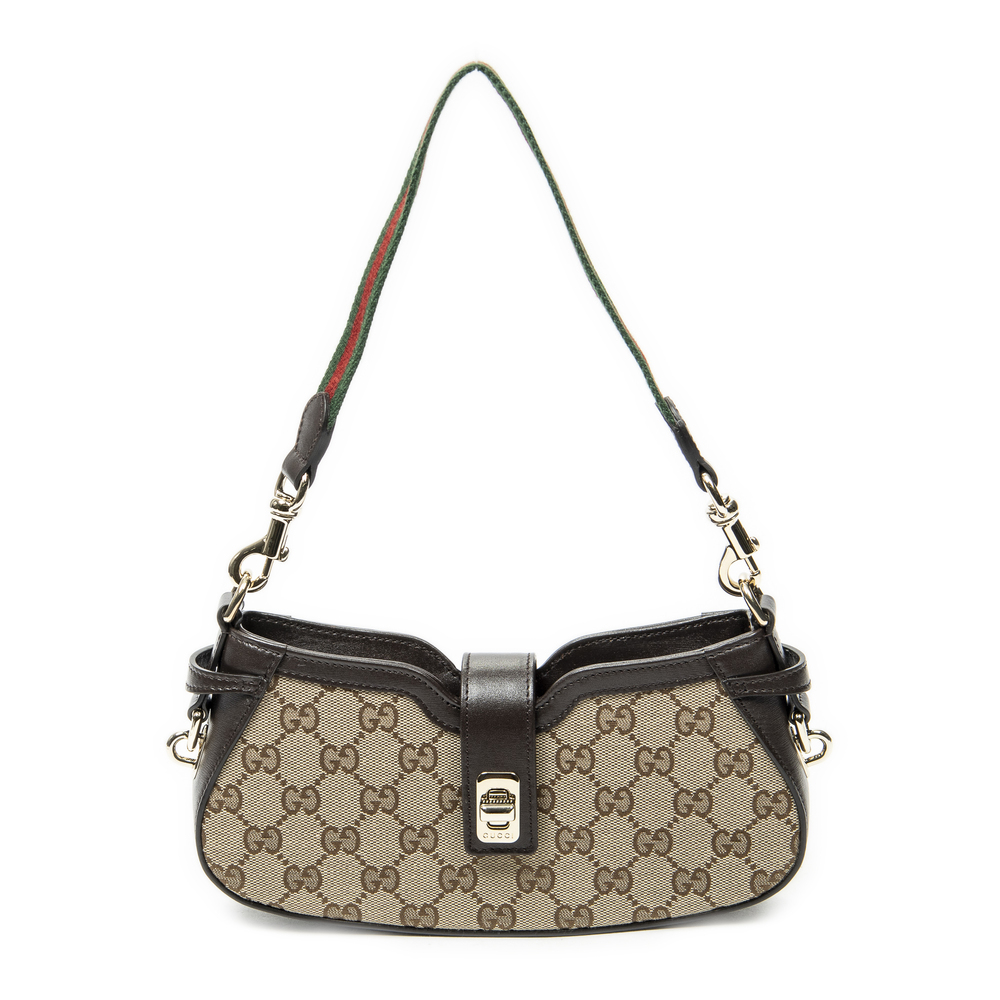 Gucci Mini Moon Side Web Hobo